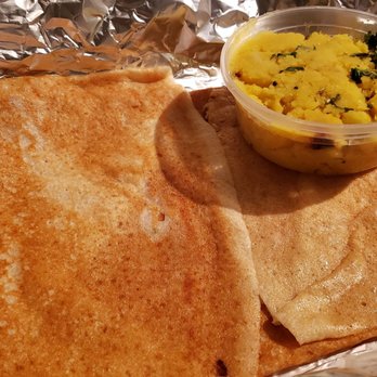 Godavari Indian Restaurant - Masala dosa ($12), vegan by default. Not bad, not great. Potatoes were dry. - Indian Near Me - Eden Prairie, Minnesota Godavari Indian Restaurant - Masala dosa ($12), vegan by default. Not bad, not great. Potatoes were dry. - Indian Near Me - Eden Prairie, Minnesota