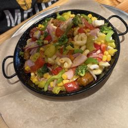 Customized pasta dish