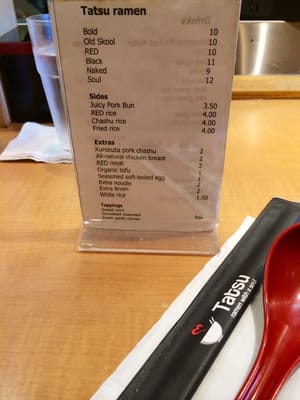 Menu photo 7 Tatsu Ramen Los Angeles, CA Menu photo 7 Tatsu Ramen Los Angeles, CA