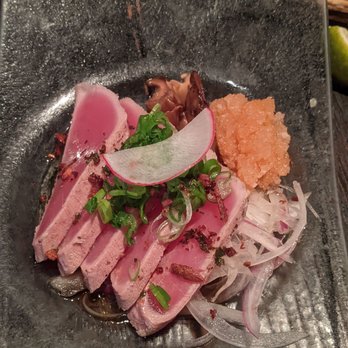 Hapa Izakaya - Ahi tuna tataki. This was lovely! A must order - Japanese Near Me - Vancouver, British Columbia