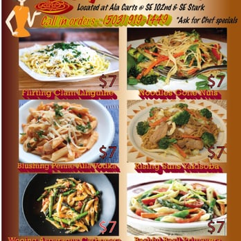 Ooh, Pasta! - Menu at Ooh, Pasta - Italian Near Me - Portland, Oregon Ooh, Pasta! - Menu at Ooh, Pasta - Italian Near Me - Portland, Oregon