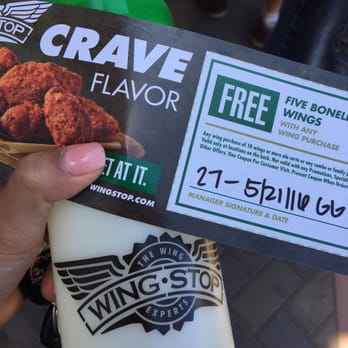 Wingstop - free wings and water bottle - Chicken Wings Near Me - Garden Grove, California Wingstop - free wings and water bottle - Chicken Wings Near Me - Garden Grove, California