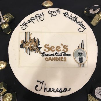 SusieCakes - Studio City - They hand piped a See's Candies box into a cake and it was amazing - Bakeries Near Me - Studio City, California SusieCakes - Studio City - They hand piped a See's Candies box into a cake and it was amazing - Bakeries Near Me - Studio City, California