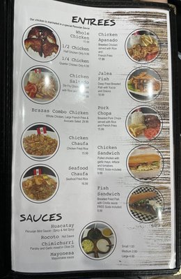 Menu photo 4 Brazas Chicken Orlando, FL