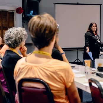 BNI Powerhouse - Mary Kay consultant, Heather Boucher Giving a presentation. - Business Consulting Near Me - Northampton, Massachusetts