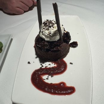 Blue Point Grille - Valrhona Chocolate Flourless Cake - Seafood Near Me - Cleveland, Ohio