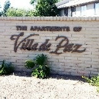 Villa De Paz Apartments - Entry Sign - Apartments Near Me - Phoenix, Arizona Villa De Paz Apartments - Entry Sign - Apartments Near Me - Phoenix, Arizona