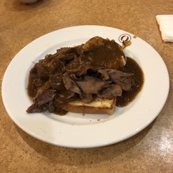 Ocotillo Cafe - Roast Beef Special includes Texas Toast & Mashed Potatoes & Gravy.