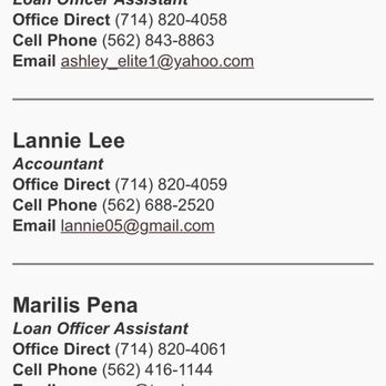 Elite One Mortgage - The website has since been update to Senior Mortgage Consultants... quick changes! - Mortgage Brokers Near Me - Westminster, California Elite One Mortgage - The website has since been update to Senior Mortgage Consultants... quick changes! - Mortgage Brokers Near Me - Westminster, California