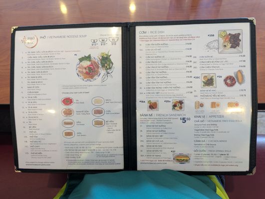 Menu photo 6 Pho Bac Chamblee, GA