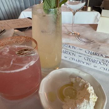 Chardon - Mocktails and the butter - French Near Me - Houston, Texas