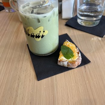 Madi - Matcha tea needed sweetener but ok - Breakfast & Brunch Near Me - San Diego, California