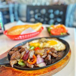 Vietnamese Steak & Eggs (Bò Né) | IG @moniquedao