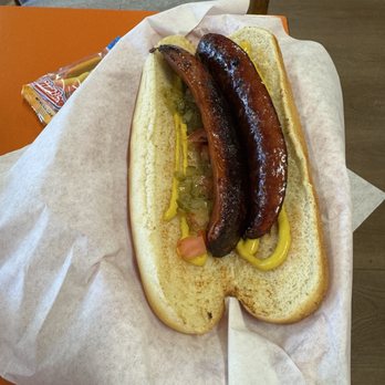 George's Giant Hamburger - Louisiana Hot Link - Hot Dogs Near Me - Walnut Creek, California