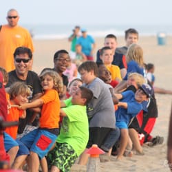 Ocean City Family Olympics - Tug-of-War at the Ocean City Family Olympics