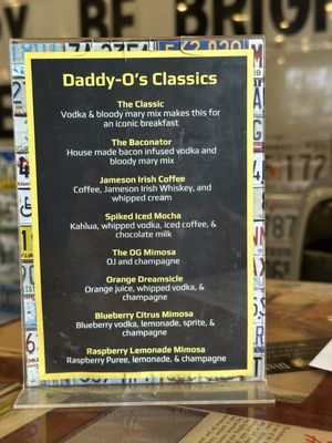 Menu photo 1 Daddy O's Oxford, ME Menu photo 1 Daddy O's Oxford, ME