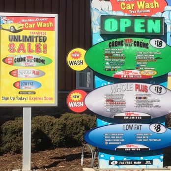 Moo Moo Express Car Wash - Grandview - Menu including unlimited wash packages - Car Wash Near Me - Columbus, Ohio