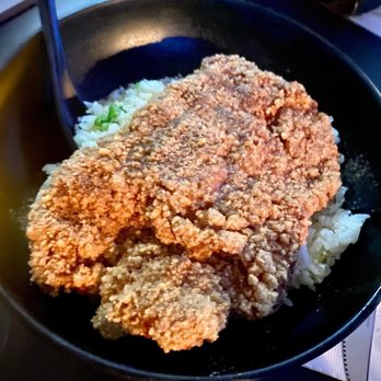 Fan Fried Rice Bar - Bone in Pork Chop Egg Fried Rice - Taiwanese Near Me - Brooklyn, New York Fan Fried Rice Bar - Bone in Pork Chop Egg Fried Rice - Taiwanese Near Me - Brooklyn, New York
