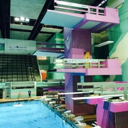 Pan Am Pool - Platform and spring diving boards