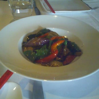 Si Laa - eggplant - from the "greens" section of the menu - Thai Near Me - Los Angeles, California