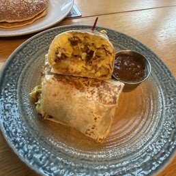 Breakfast Burrito with Bacon