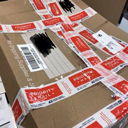 US Post Office - After shot with "better taping" per their standards