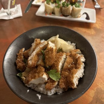 Asia Nine Bar & Lounge - Fried chicken over jasmine rice - Asian Fusion Near Me - Washington, DC, District of Columbia