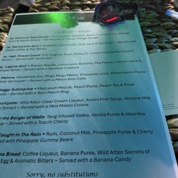 The Ghost Drinks - Menu - Cocktail Bars Near Me - Kearny, New Jersey