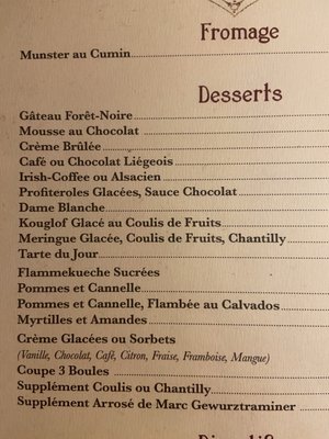 Menu photo 1 Caveau Gurtlerhoft Strasbourg, 67