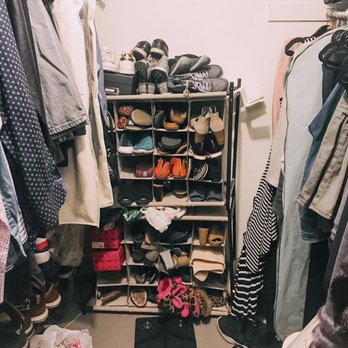 Live Life Uncluttered - Before photo shoe organization - Home Organization Near Me Live Life Uncluttered - Before photo shoe organization - Home Organization Near Me