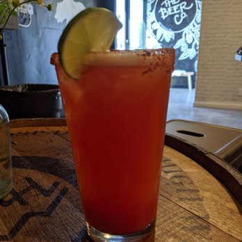 Honey River Brewing - Jalapeño Surfveza michelada $9 - Breweries Near Me - Anaheim, California Honey River Brewing - Jalapeño Surfveza michelada $9 - Breweries Near Me - Anaheim, California