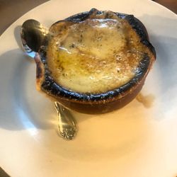 Heirloom Tavern - French onion soup