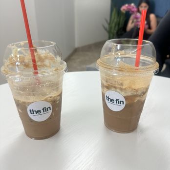 The Fin Coffee - Vietnamese coffee with banana pudding and banana pudding latte - Coffee & Tea Near Me - Murrieta, California