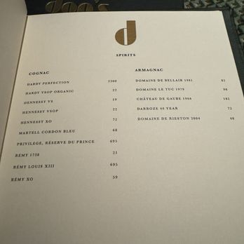 Don's Prime - Spirit menu as of 8/15/24 - Steakhouses Near Me - Las Vegas, Nevada Don's Prime - Spirit menu as of 8/15/24 - Steakhouses Near Me - Las Vegas, Nevada