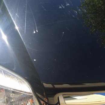Mister Car Wash - Even hood of the car is still dirty - Car Wash Near Me - Austin, Texas