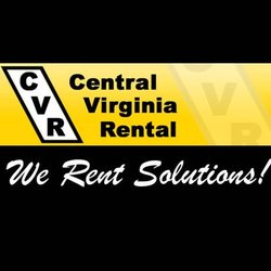 Central Virginia Rental - We Rent Solutions! Visit our website at CVRRental.com to see what we can do for you!