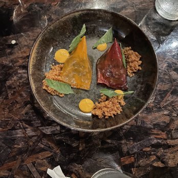 XO Restaurant - banana blossom berlingot, and it's like a pesto-lover's dream?? je l'adore - Asian Fusion Near Me - Honolulu, Hawaii XO Restaurant - banana blossom berlingot, and it's like a pesto-lover's dream?? je l'adore - Asian Fusion Near Me - Honolulu, Hawaii
