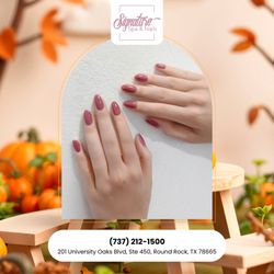Signature Spa & Nails - This is your sign to get Halloween nails! Stop thinking about it and just do it! We're open and ready to make you smile. Schedule now!