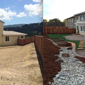 Cypress Landscaping - Before and After. Mark and his guys did an amazing job with our backyard. - Tree Services Near Me - Elk Ridge, Utah Cypress Landscaping - Before and After. Mark and his guys did an amazing job with our backyard. - Tree Services Near Me - Elk Ridge, Utah