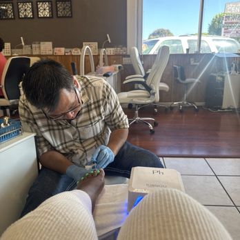 Love Nails and Spa - Didn't get Brandy doing my mani... my hands were busy, of course. Highly recommend and they had a new translucent gel and I love it!! - Nail Technicians Near Me - Monterey, California