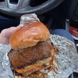 Beef Brisket Sandwich