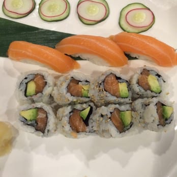 Sushi Yu - Thin cut low quality sushi , u can tell by the color of the sushi for $12 - Japanese Near Me - Kennesaw, Georgia Sushi Yu - Thin cut low quality sushi , u can tell by the color of the sushi for $12 - Japanese Near Me - Kennesaw, Georgia