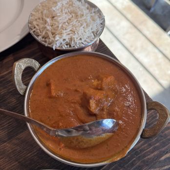 Namaste Indian Kitchen & Cocktails - Chicken Tikka Masala (5-star Spicy) w/ Rice - Indian Near Me - Pullman, Washington Namaste Indian Kitchen & Cocktails - Chicken Tikka Masala (5-star Spicy) w/ Rice - Indian Near Me - Pullman, Washington