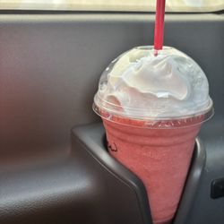 Crooked River Coffee - Strawberry Smootie (asked for whip)