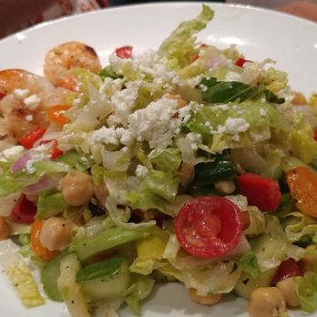 Seasons 52 - Greek Shrimp salad. - New American Near Me - Costa Mesa, California Seasons 52 - Greek Shrimp salad. - New American Near Me - Costa Mesa, California