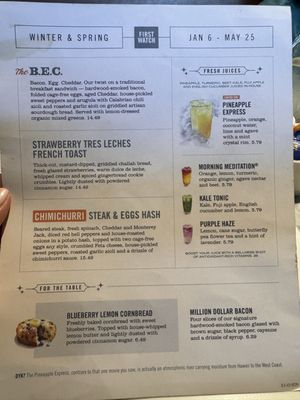 Menu photo 3 First Watch Greensboro, NC