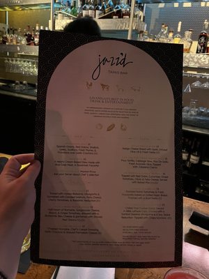 Menu photo 1 Jazz'd Tapas Bar Savannah, GA Menu photo 1 Jazz'd Tapas Bar Savannah, GA