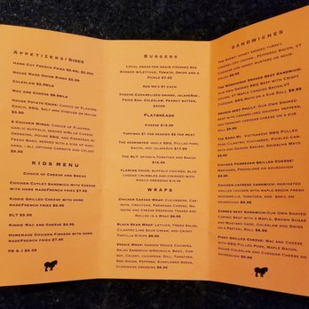Workhorse Cafe - Menu - Sandwiches Near Me - Bondville, Vermont
