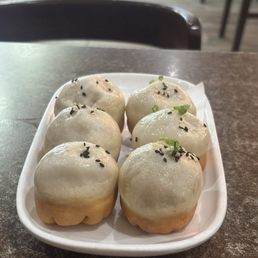 Pan fried pork buns Pan fried pork buns