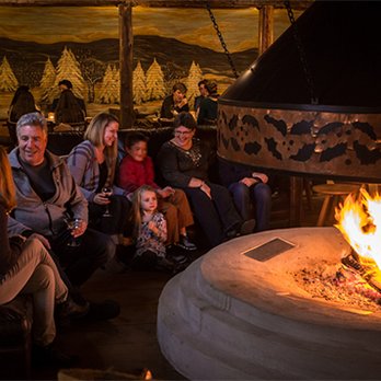 Seesaw's Lodge - Johnny Seesaw's restaurant and bar onsite with indoor fire pit. - Ski Resorts Near Me - Peru, Vermont Seesaw's Lodge - Johnny Seesaw's restaurant and bar onsite with indoor fire pit. - Ski Resorts Near Me - Peru, Vermont
